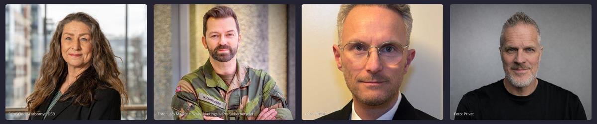 Collage av flere portrettbilder av mennesker - Klikk for stort bilde